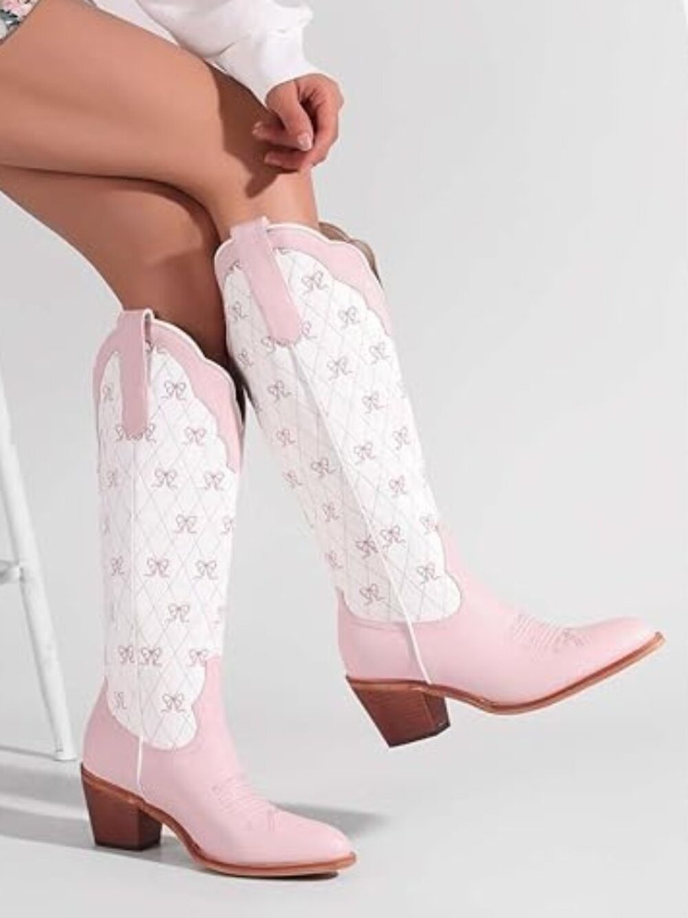Cowgirl Bow Boots